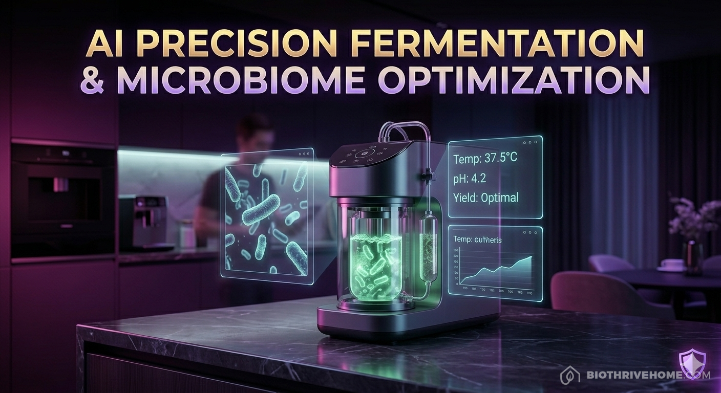 How to Optimize Your Microbiome with AI-Precision Fermentation at Home