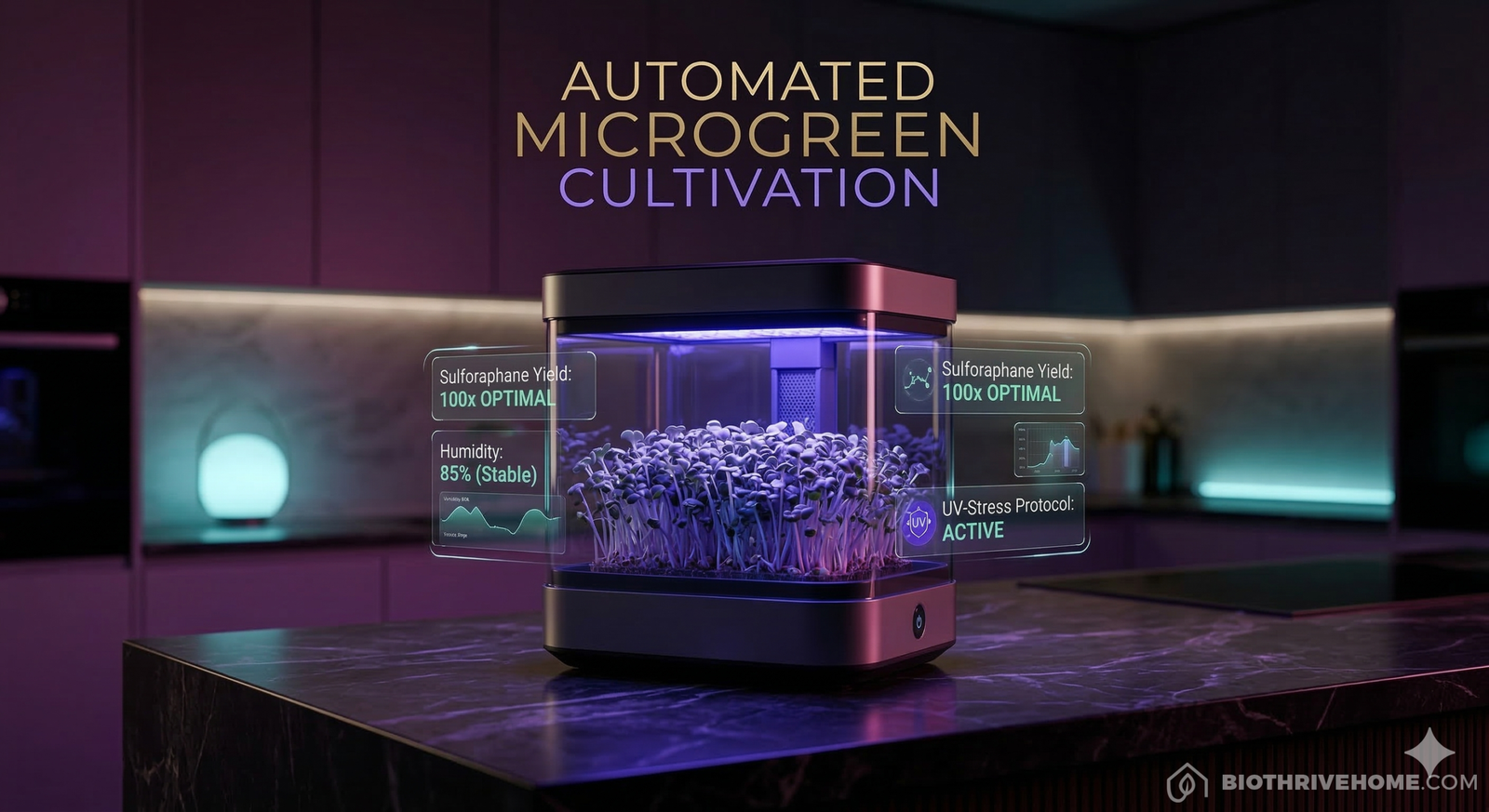 How to Automate Precision Microgreen Cultivation at Home