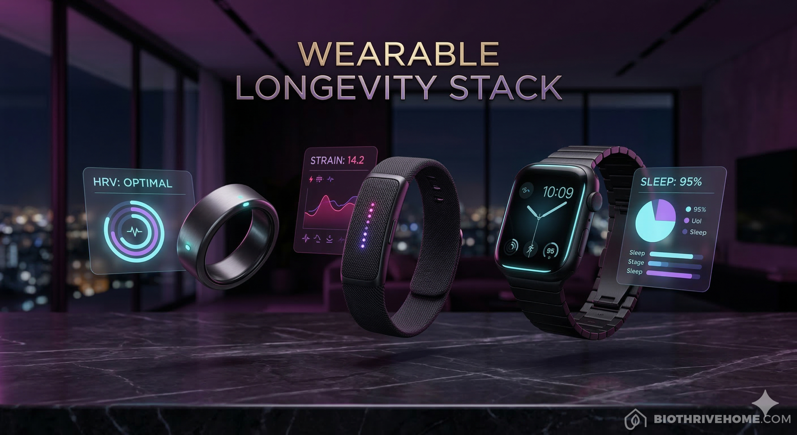 Oura Ring vs. Whoop vs. Apple Watch: The Ultimate Longevity Wearable Review