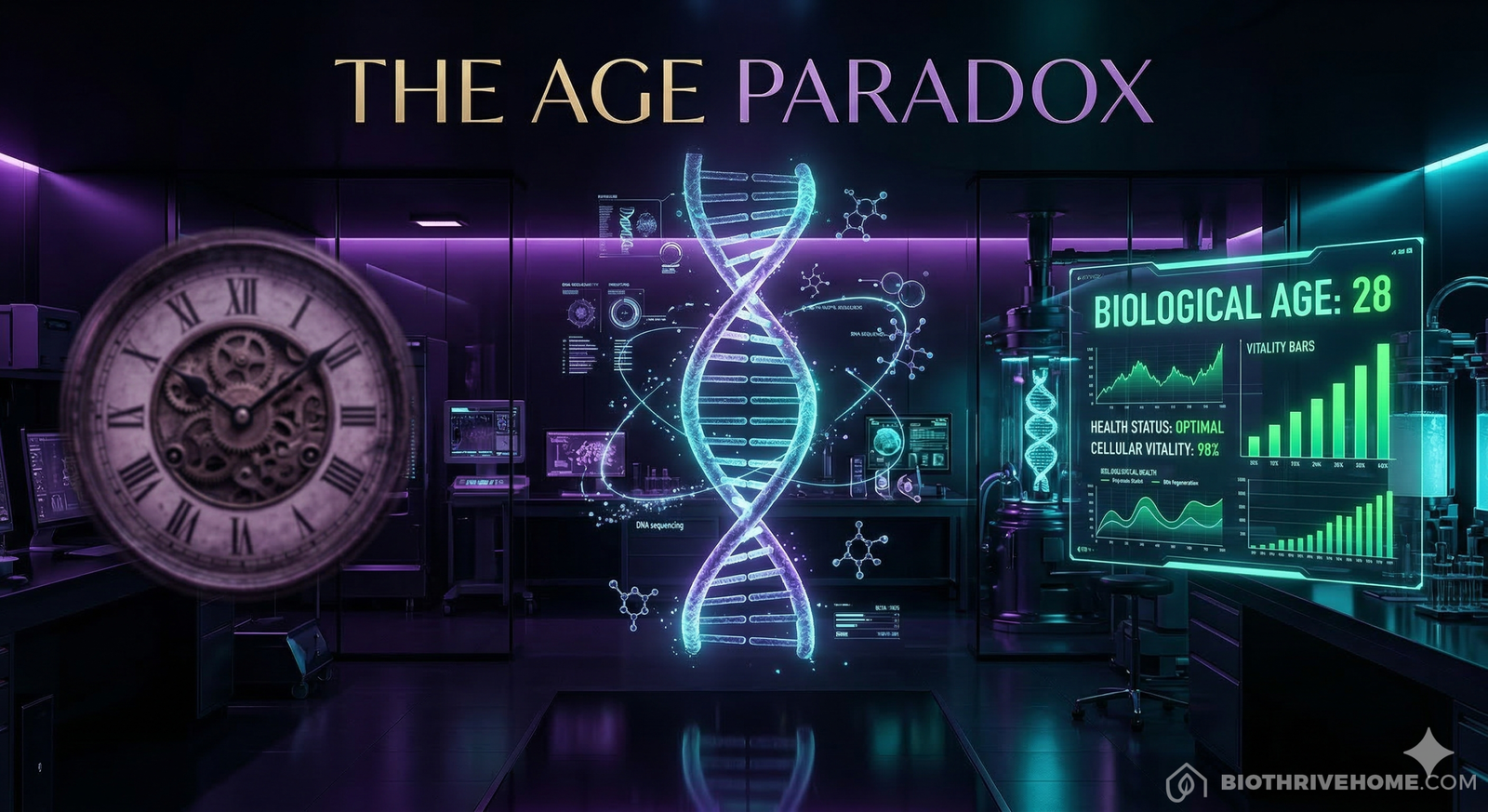 Chronological vs. Biological Age: What Your Birth Certificate Gets Wrong