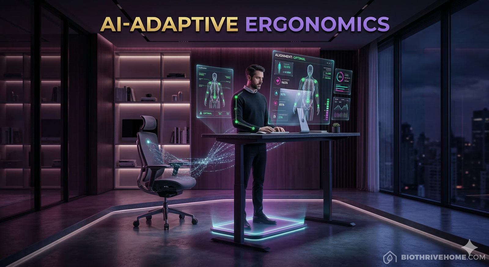 How to Automate AI-Adaptive Ergonomics and Active Recovery in Your Workspace