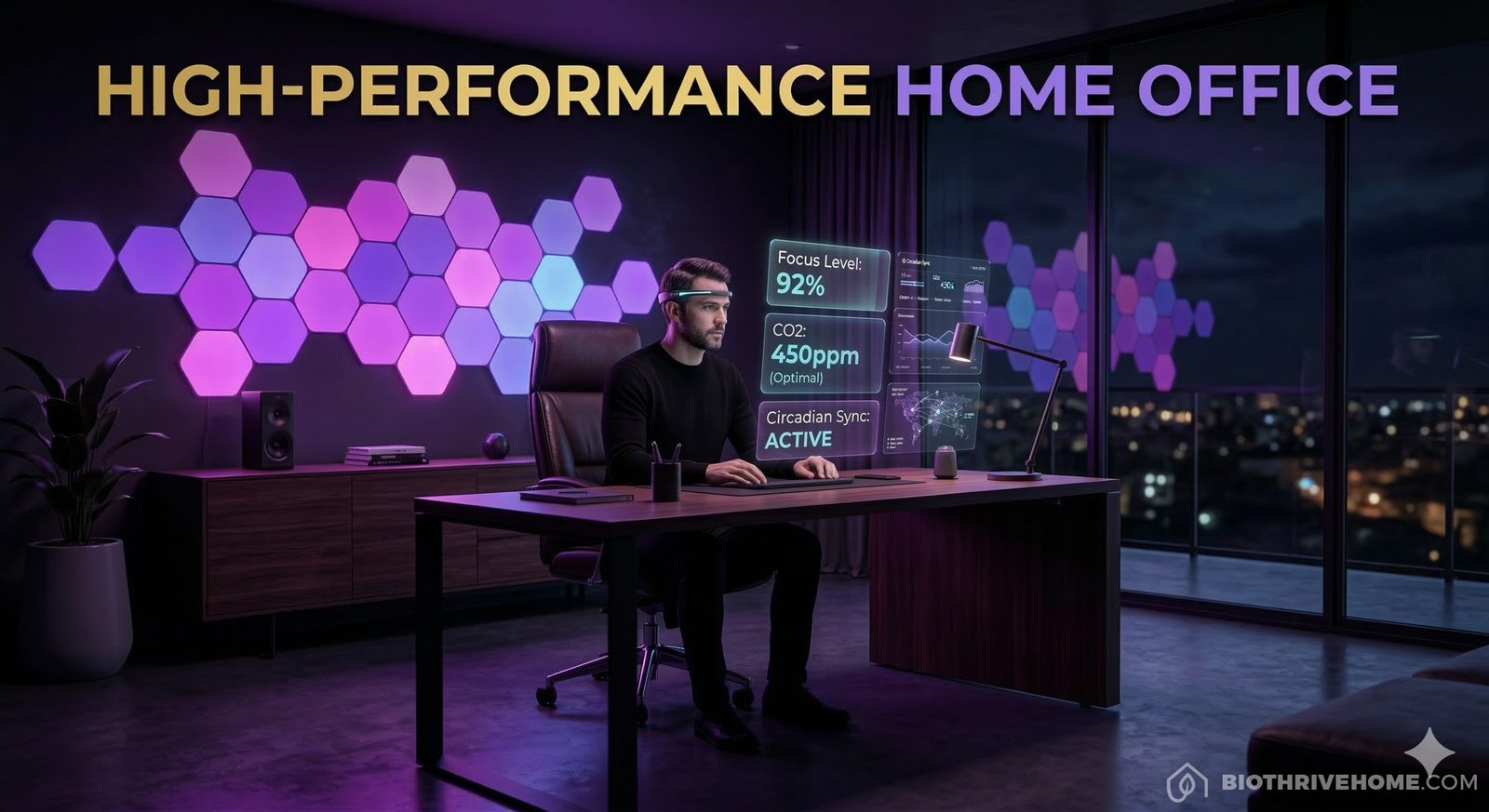 How to Build a High-Performance Home Office: AI-Guided Focus & Health